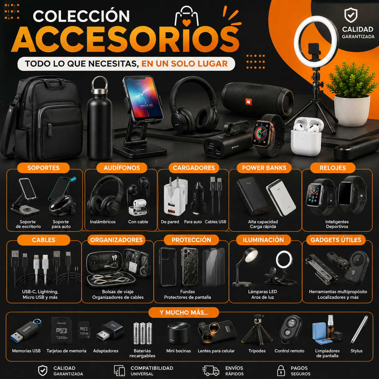 TODO TIPO DE ACCESORIOS